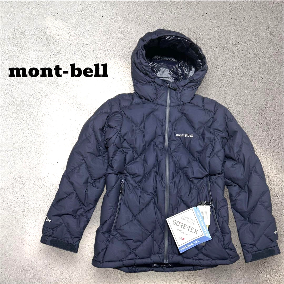 MONTBELL Permafrost Light Down Parka Women's Asian EX down 800 Size S NEW