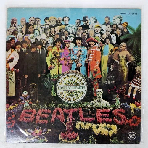 BEATLES SGT. PEPPER'S LONELY HEARTS CLUB BAND APPLE AP8163 Japan VINYL LP