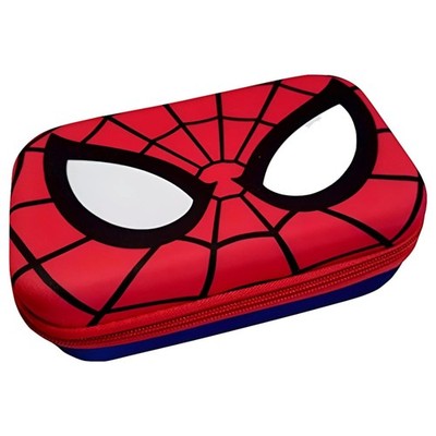 Spider-Man Hartschalen Etui Mit Reißverschluss Rot 2296