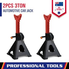 2-Piece 3Ton/6000lbs Jack Stands Double Lock Adjustable Truck Ratchet Lift Hoist