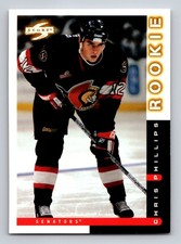 1997-98 Score #71 CHRIS PHILLIPS Ottawa Senators Rookie