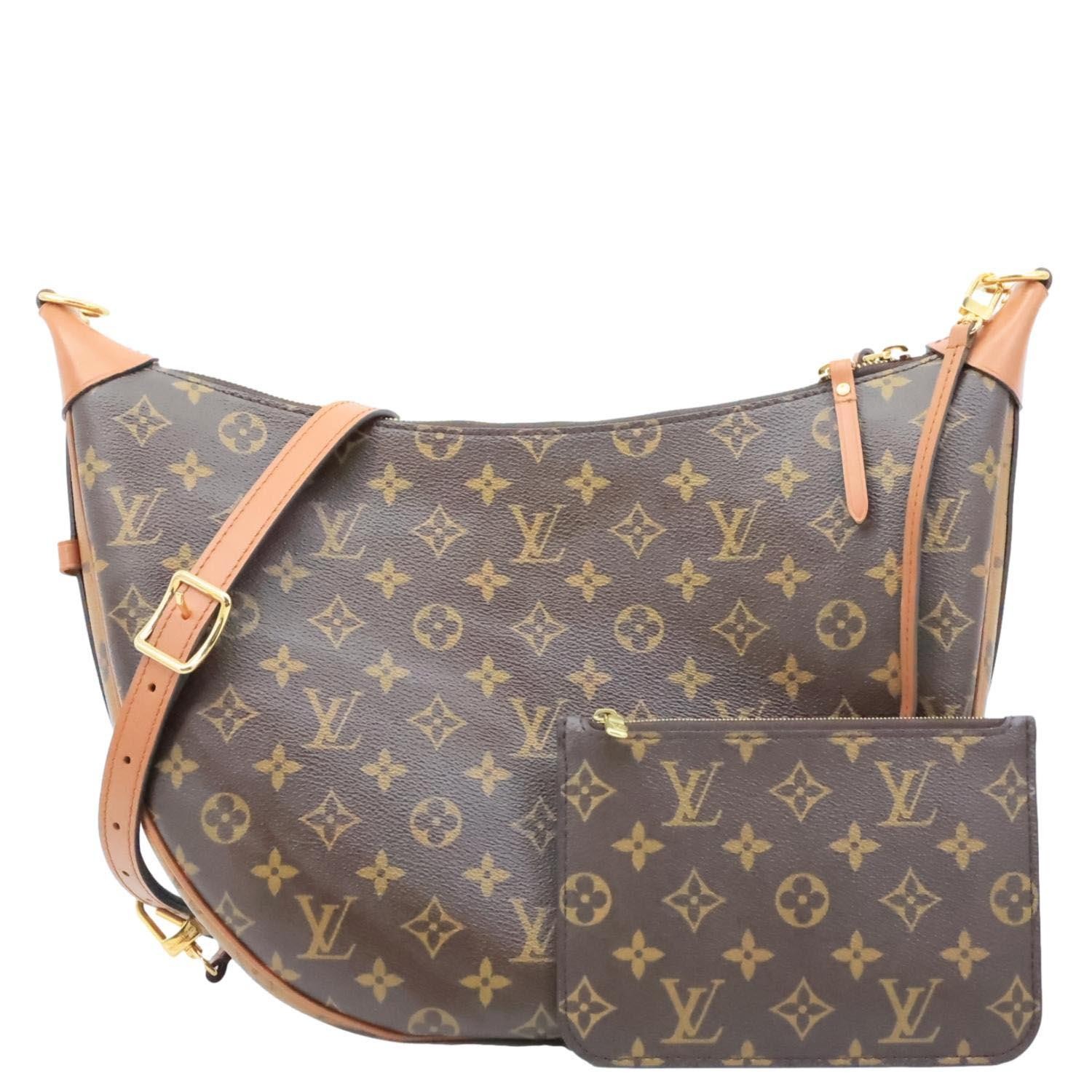 LOUIS VUITTON Loop Monogram Reverse Canvas Hobo B… - image 1