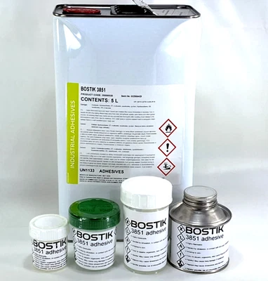 Bostik 3851 Adhesive Glue Suitable For rubber Latex Clothing 50/100/150/250ml