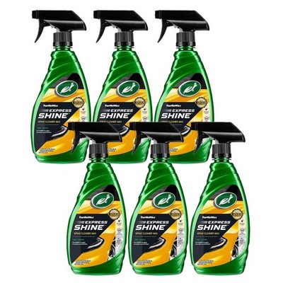 Turtle Wax Express Shine Carnauba Spray Cleaner Wax 16 oz. Trigger Spray, 6 Pack