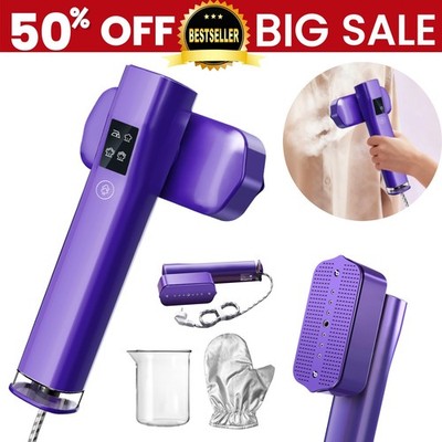 Dampfglätter Steamer 2-in-1 Handdampfer für Kleidung und Bügeleisen für Kleidung
