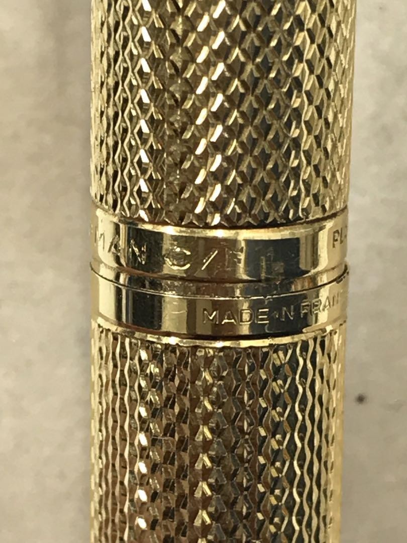 筆記具 waterman k18 750 Waterman C/F Fountain Pen Nib K18 750 Engraved Vintage | eBay