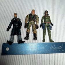 Vintage 2003 Lot of 3 Lanard The Corps 4'' Military Army Action Figures