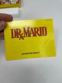 Dr Mario for NES (Complete, Authentic, Tested, Working) Good Condition