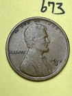 1913-S LINCOLN WHEAT CENT, low mintage date, "FINE" condition #673
