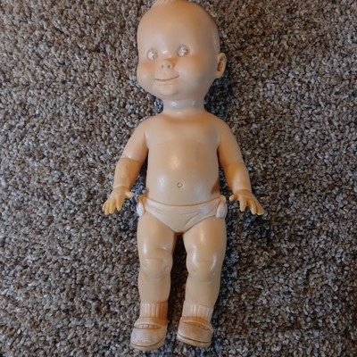  Heinz Werbepuppe Kewpie Doll Vintage 50er Jahre Gummi Kunststoff 8,5''