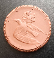Medal Miśnieński z porcelany Miejska Biblioteka Ludowa