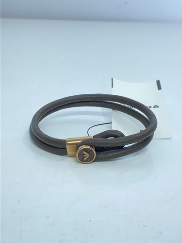 EMPORIO ARMANI BRACELET LEATHER BRW MEN