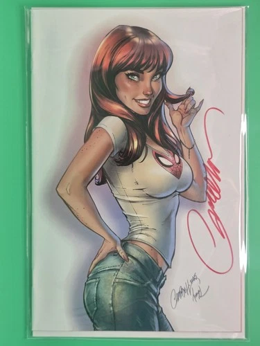 Amazing Spider-Man #6 J. Scott Campbell SIGNED Mary Jane Virgin Variant NM+ COA