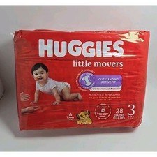 Huggies Little Movers Size 3 packs of 28
