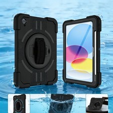 For iPad A16 11  2025/10th Gen Waterproof Case Heavy Duty Shockproof Stand Cover