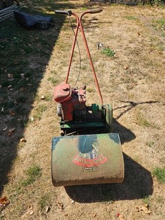 Vintage Suffolk Punch Lawnmower