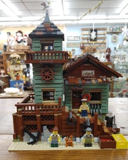 LEGO Ideas: Old Fishing Store (21310)  85% Of Set Is Intact READ BELOW