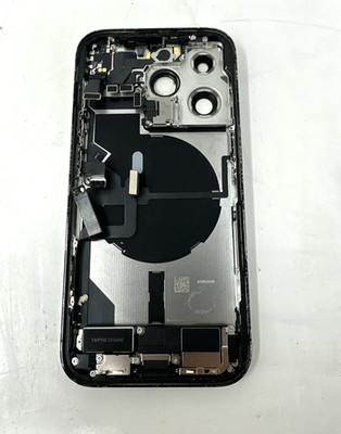 Apple iPhone 14 Pro Backhousing Used Replacement Part OEM - Space Black
