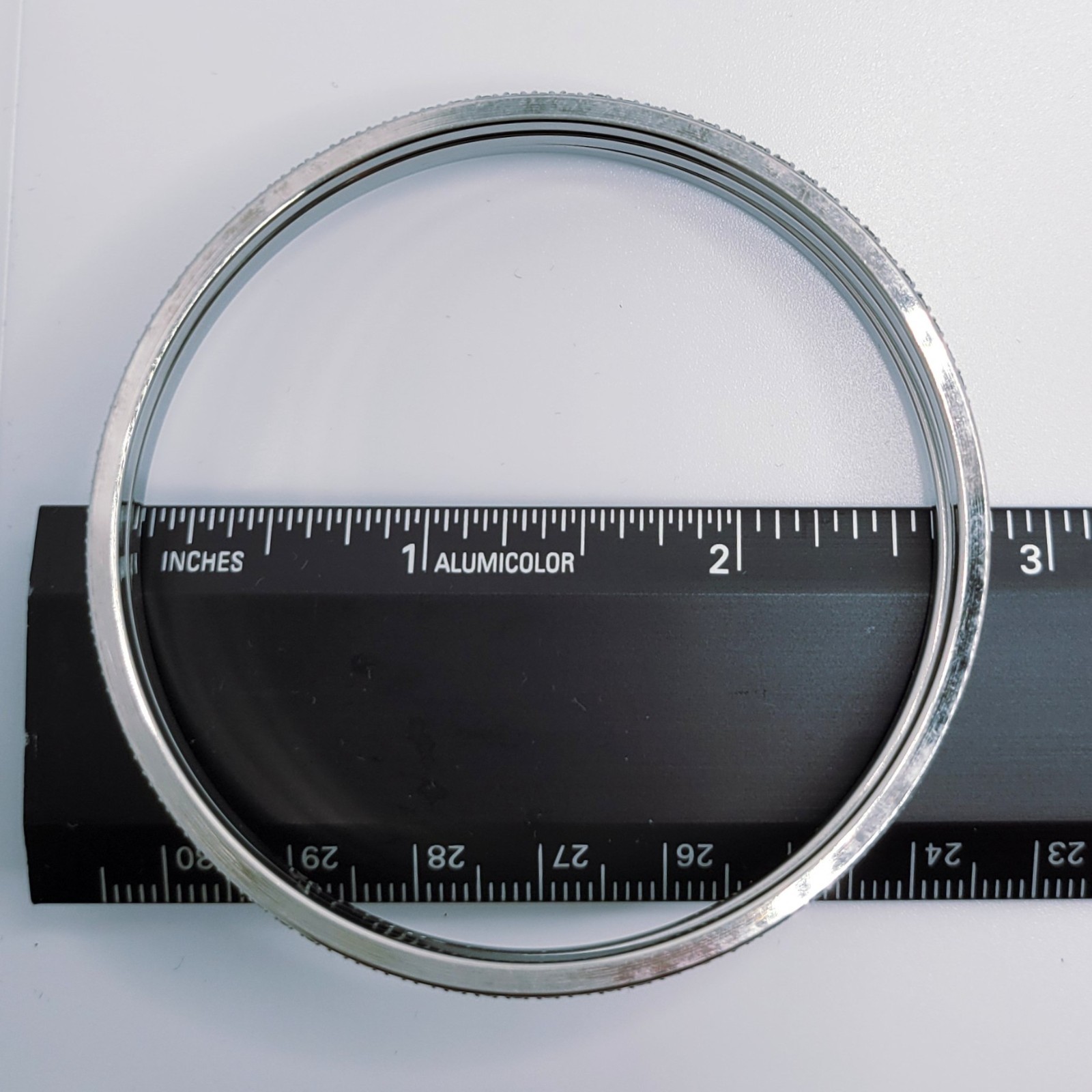 Carolee Stackable Silver Crystal Bangles 3pc - pu… - image 4