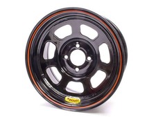 Bassett Wheels - D-hole Lightweight - 14x7 In - 3in Bs - 4x100 Steel - Black