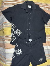 Rhude Cross Twill Matching Set Size M Deadstock Authentic Guarantee
