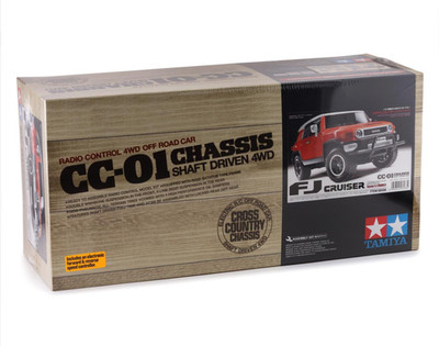 Tamiya 1/10 Electric RC Car Toyota FJ Cruiser CC-01 Chassis 4WD Scale Truck Kit