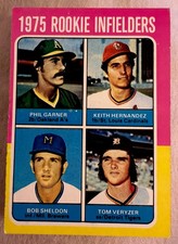 MLB St. Louis Cardinals KEITH HERNANDEZ Topps ROOKIE INFIELDERS Card #623. rookie card picture