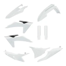 Polisport MX Plastic Kit for KTM EXC/EXC (2024-25) Motocross, White
