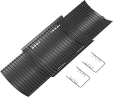 23-34" Adjustable Ash Pan for Chargriller 1224 2121, Oklahoma Joe, Royal Gourmet