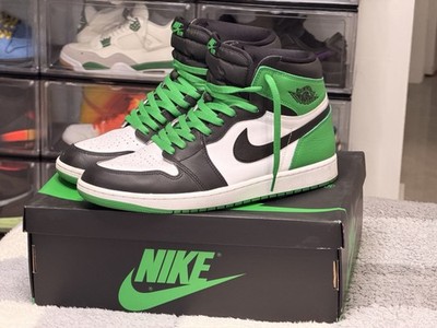 Size 12 - Worn Once Air Jordan 1 Retro OG High Lucky Green