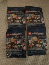 New Lego Harry Potter Minifigures (71028) Series 2 Collectible Sealed Lot Of 4