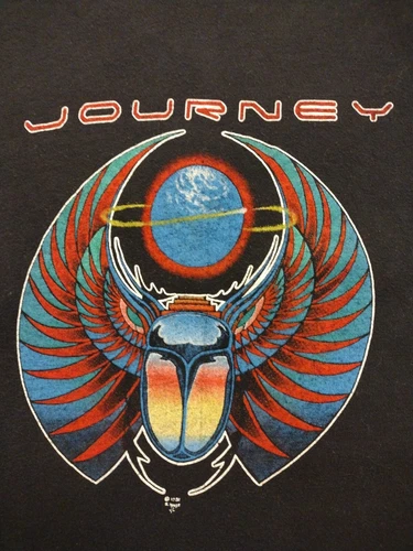 Journey PINE KNOB Limited Ed. Vintage Concert Tour T-Sh 1980s vintage concert t-shirt, vintage, single stitch, B+ condition