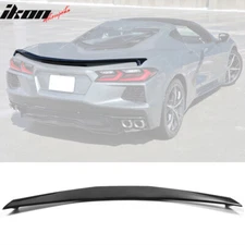 Fits 20-25 Corvette C8 2022 New Z51 Low Profile Style Trunk Spoiler Gloss Black