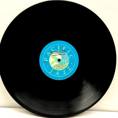 Richard Holmes & Gene Ammons Groovin' With Jug 1981 Vinyl Pacific Jazz Records - Picture 2 of 4