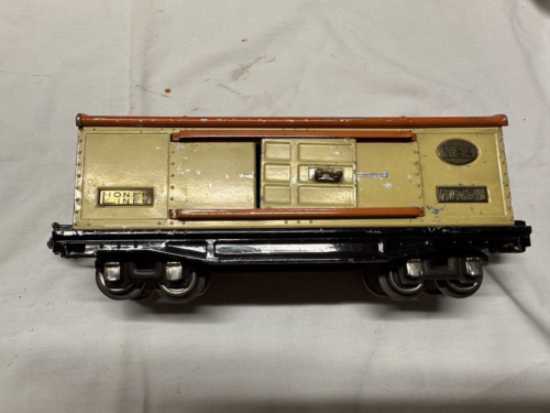 Lionel Prewar 814 BOX car #3 in great shape