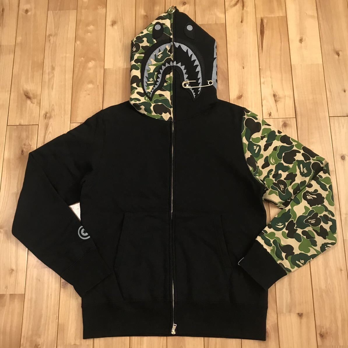 BAPE × JAM HOME MADE Shark full zip hoodie Black A Bathing BAPE × JAM HOME MADE Shark full zip hoodie Black A Bathing