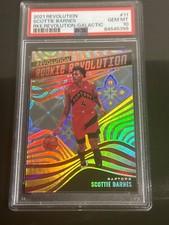 2021-22 Revolution Scottie Barnes Rookie Revolution PSA 10! ROY! GALACTIC!