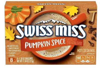 Lot Swiss Miss Pumpkin Spice Hot Cocoa Mix Instant 6 Serve July4 B0225 Free Ship