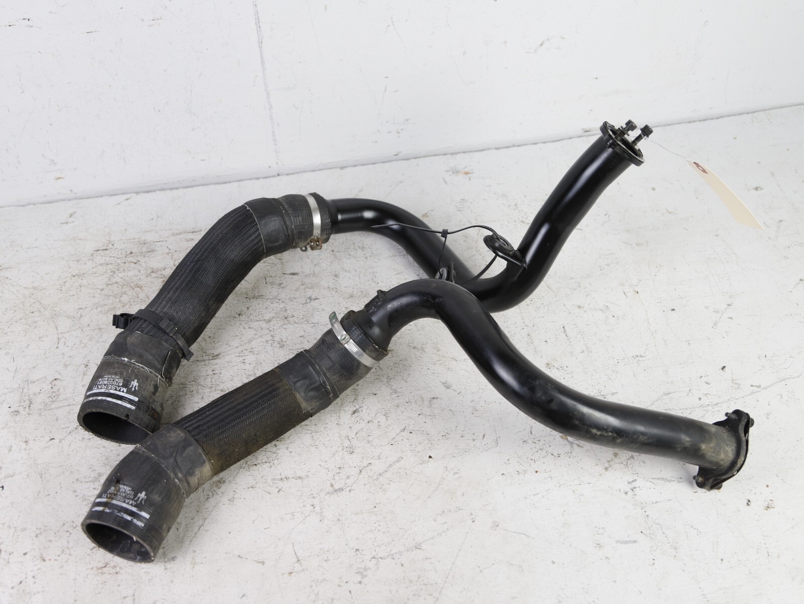 14-17 MASERATI GHIBLI LEFT RIGHT TURBOCHARGER INTERCOOLER HOSE PIPE OEM 52K