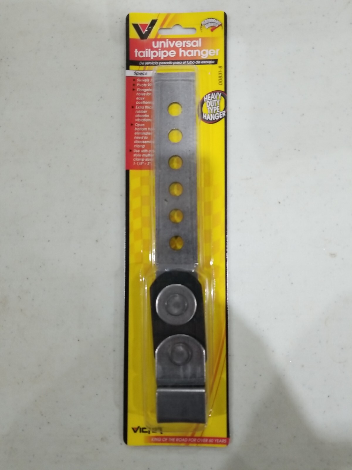 VICTOR Heavy Duty Universal Tail Pipe Hanger Steel V831 for sale online