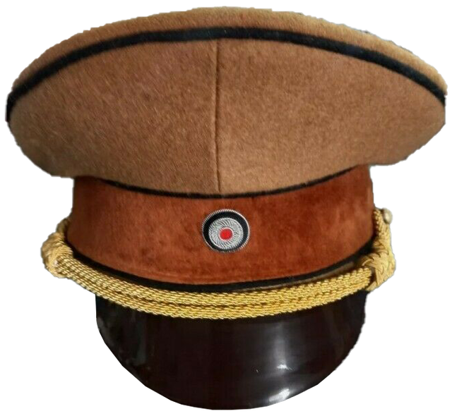 WW2 German Military Air force Hat Cap Embroidery Reproduction High