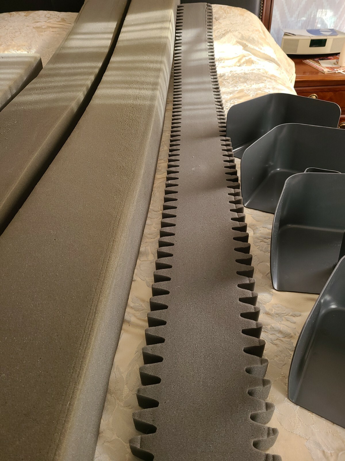 Select Comfort Sleep Number 5000 Queen Size Side Rails Border Foam Set