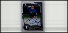 2016 Bowman Chrome #BCAP-CS Connor Sadzeck Prospects Autographs