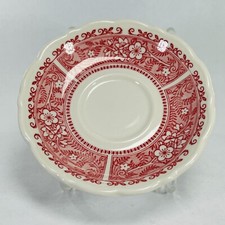 Syracuse China Round Scalloped 5 5/8" Saucer Strawberry Hill