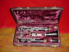 VINTAGE KOHLERT WOOD CLARINET MADE IN GERMANY WINENDEN B FLAT