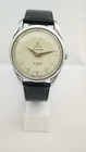 Rare Titoni Airmaster 21Jewels Titoflex swiss made men's watch white dial