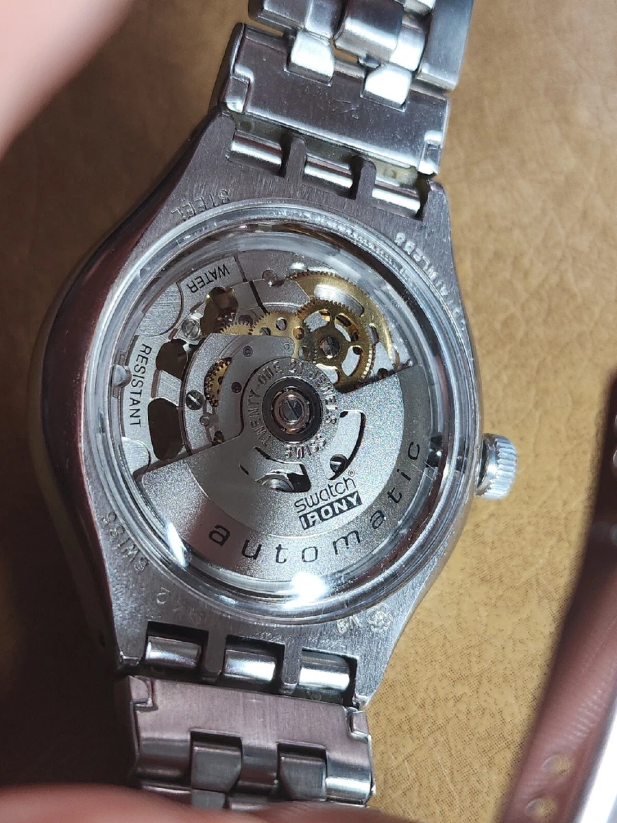 Swatch Classic Skeleton Irony Body and Soul Automatic Men Watch