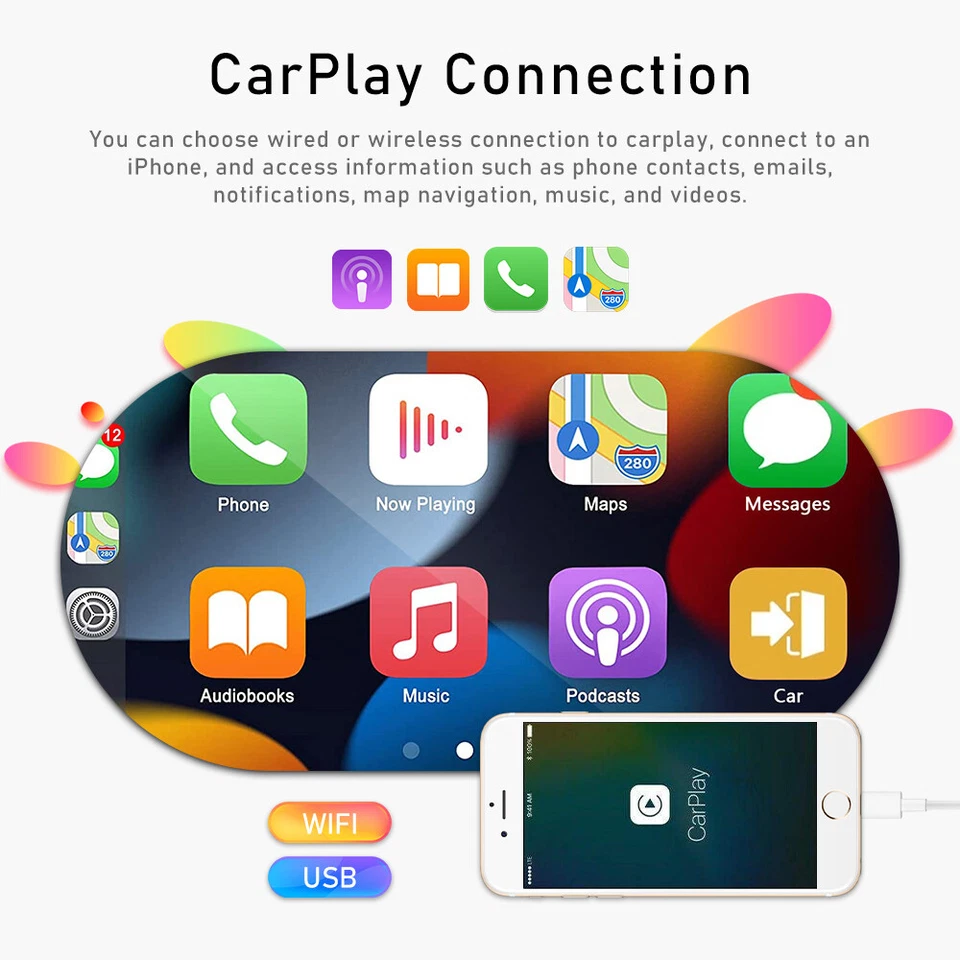 DAB+ Android Autoradio CarPlay GPS Navi Für Opel Astra H Corsa Zafira mit Kamera - Bild 4 von 4
