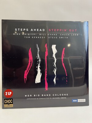 Steps Ahead and WDR Big Band Steppin  Out Vinyl NEU UND ORIGINAL VERPACKT 