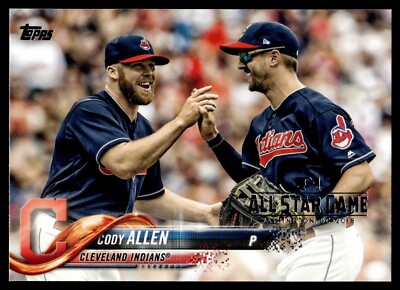 2018 Topps - Cody Allen #635 Indians All Star Game Stamp SP